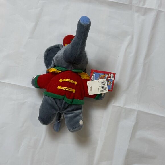 Snowden & Friends -Plush TINY The ELEPHANT 1999 Christmas Band Animal- W/Tags - Picture 2 of 8
